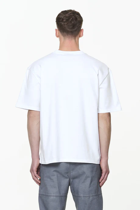 PEGADOR COUNTY OVERSIZED TEE WHITE