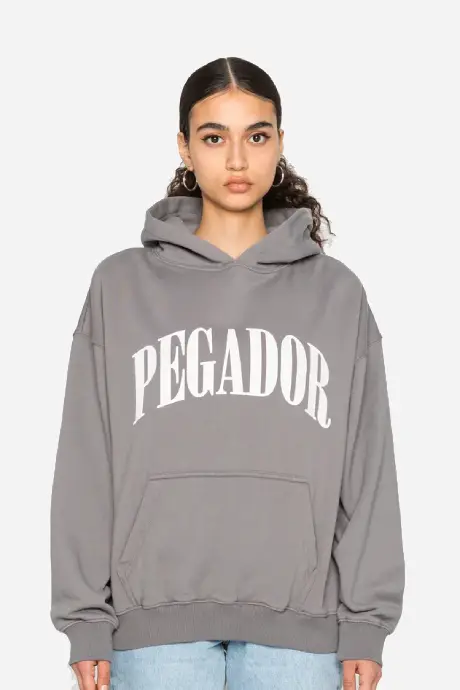 PEGADOR DAMEN HOODIE GRAU