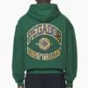 PEGADOR SMITH OVERSIZED SWEAT JACKET GREEN